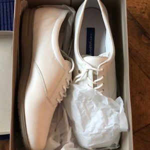 Ivory shoes never worn